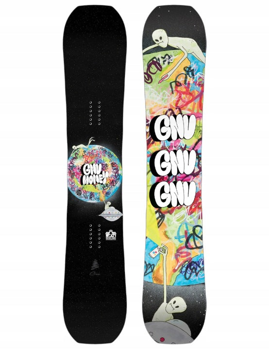 GNU Money 2026 156 cm — nowoczesna deska snowboardowa