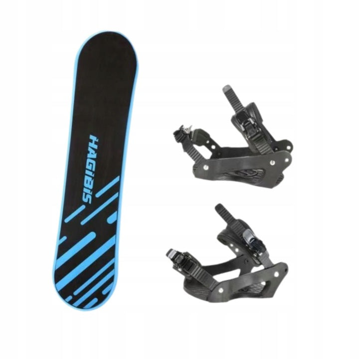 Lekki snowboard dla początkujących z wiązaniami