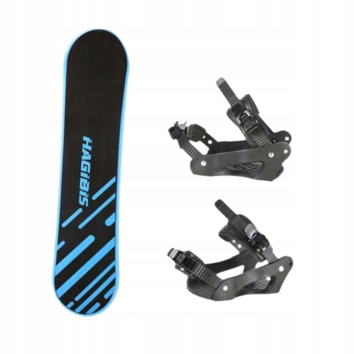 Lekki snowboard dla początkujących z wiązaniami